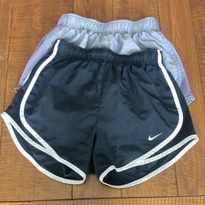 2 Pairs of Nike Dri Fit Running Shorts